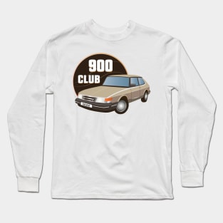 Saab 900 Club Long Sleeve T-Shirt